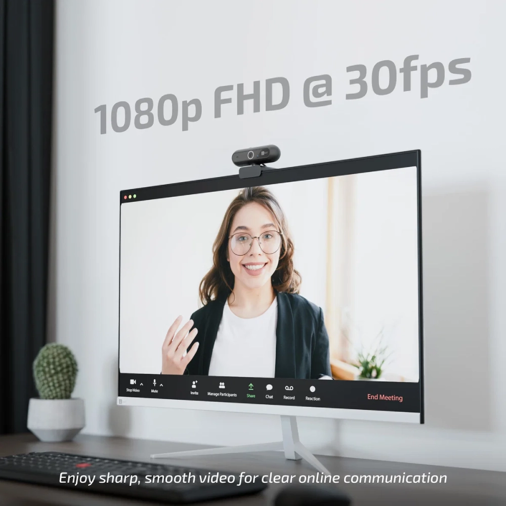 Iball Webcam FHD 1080P PHOCUS 18B view 4